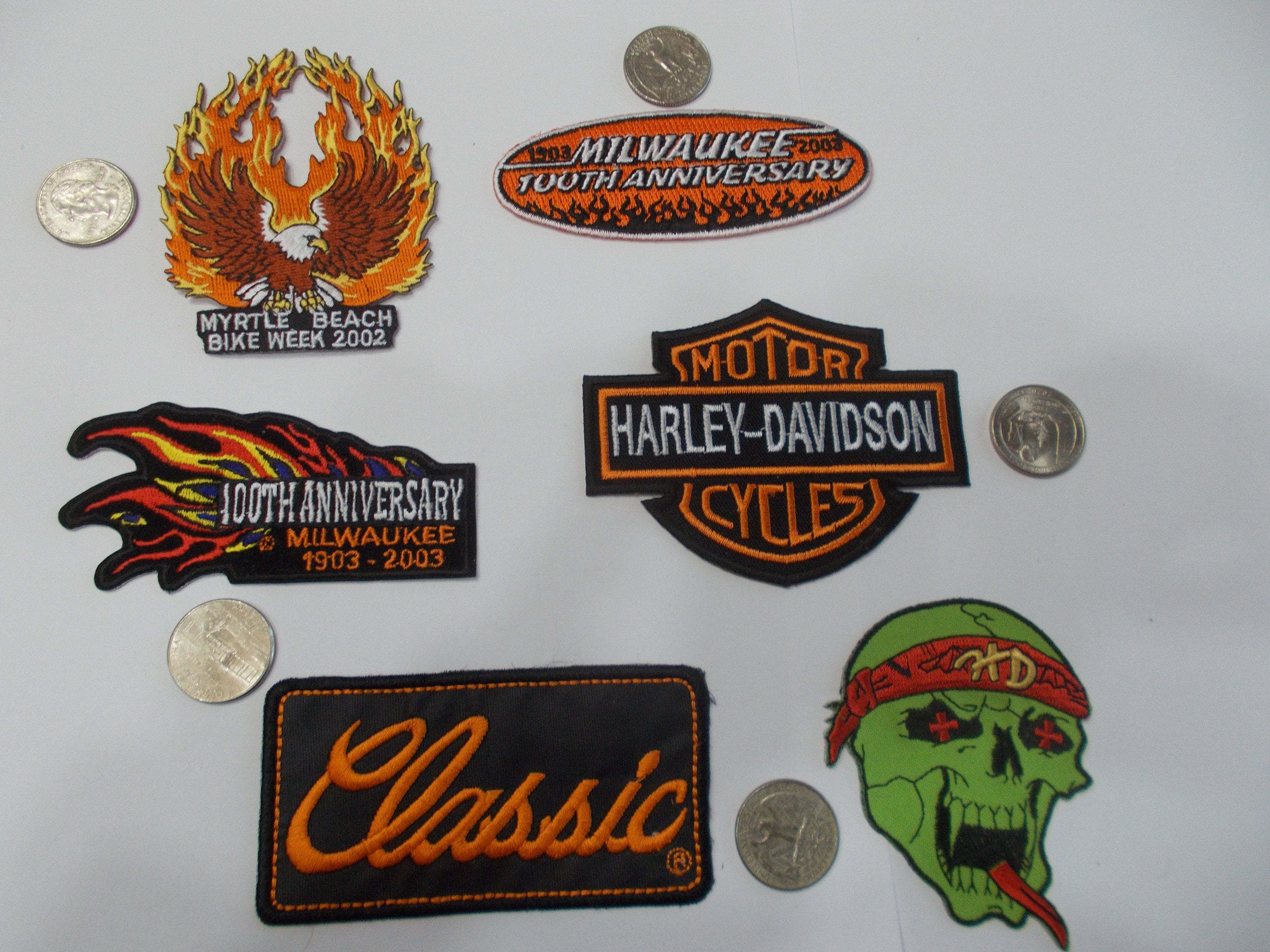 Vintage Harley Patch - Harley Davidson Classic 4 Sew-on Patch