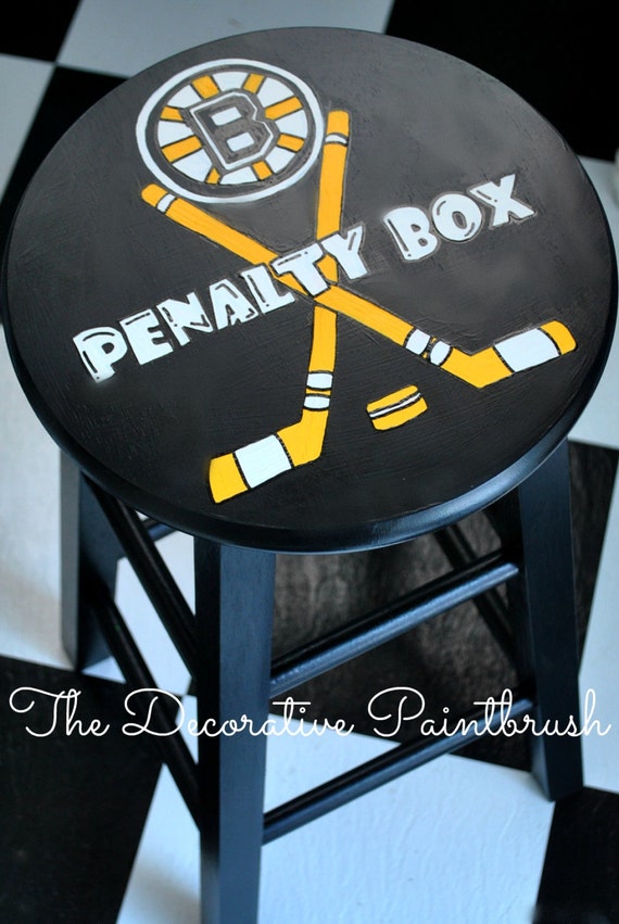 Items similar to Bar Stool, Personalized Bar Stool, Hand Painted Bar