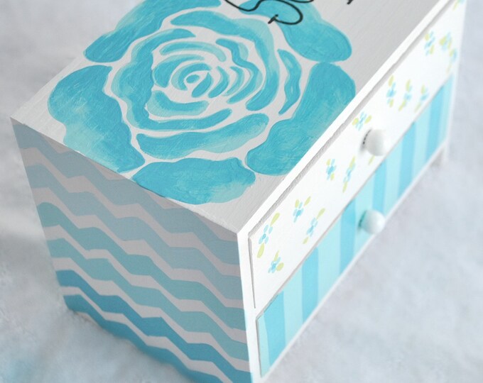 Jewelry Box Personalized Gift Flower Girl Gift Jewelry Box Etsy