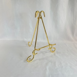 Plate/picture Holder Display Stand/ Easel Plate Stand Decorative Plate Stand  Brass Plate Stand 