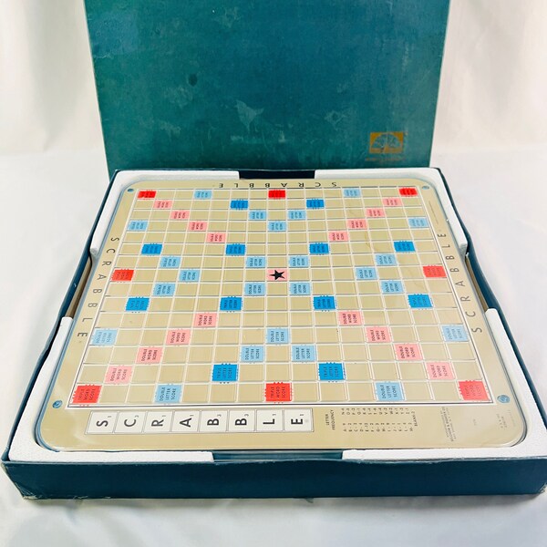 Scrabble Board Game Etsy