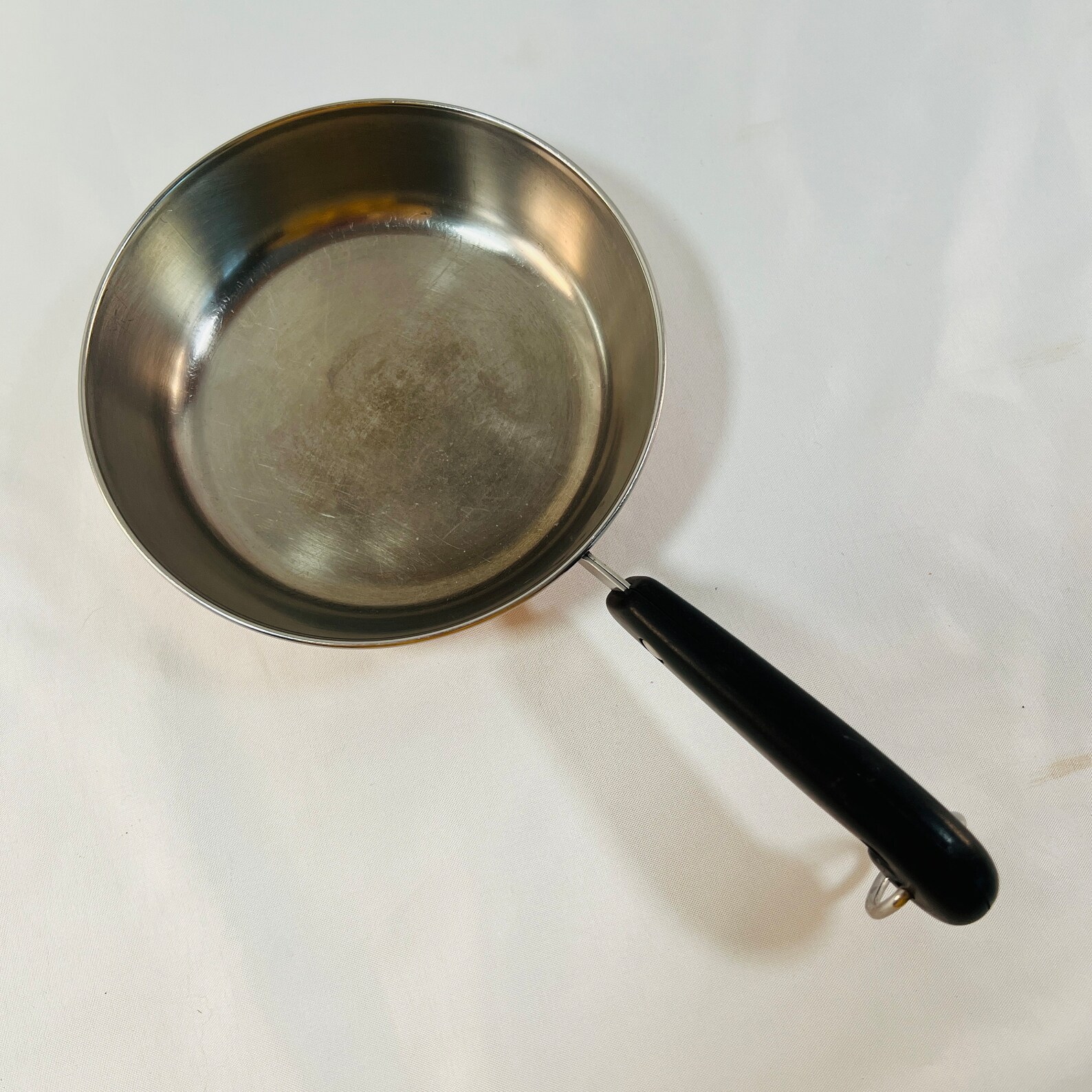 6 Copper Bottoms Revere Ware Fry Pan Copper Clad Revere Etsy