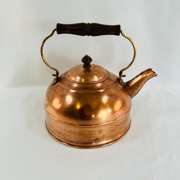 Antique Tea Kettle Etsy