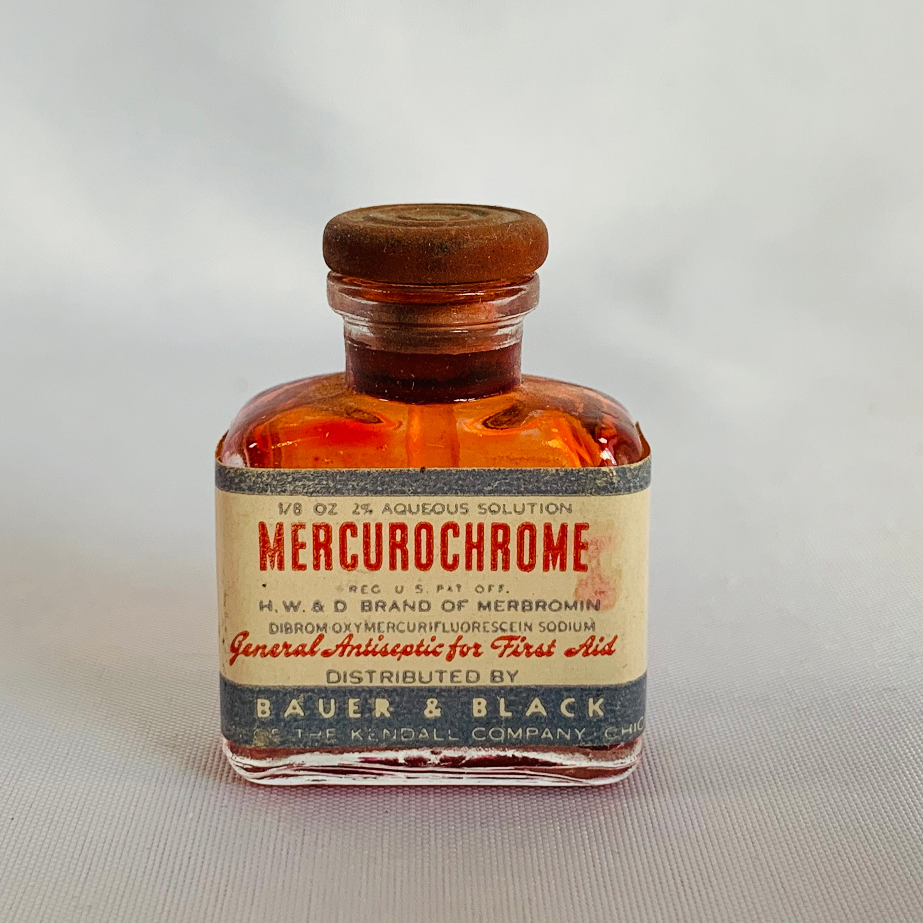 antique mercurochrome bottle walgreens and kit