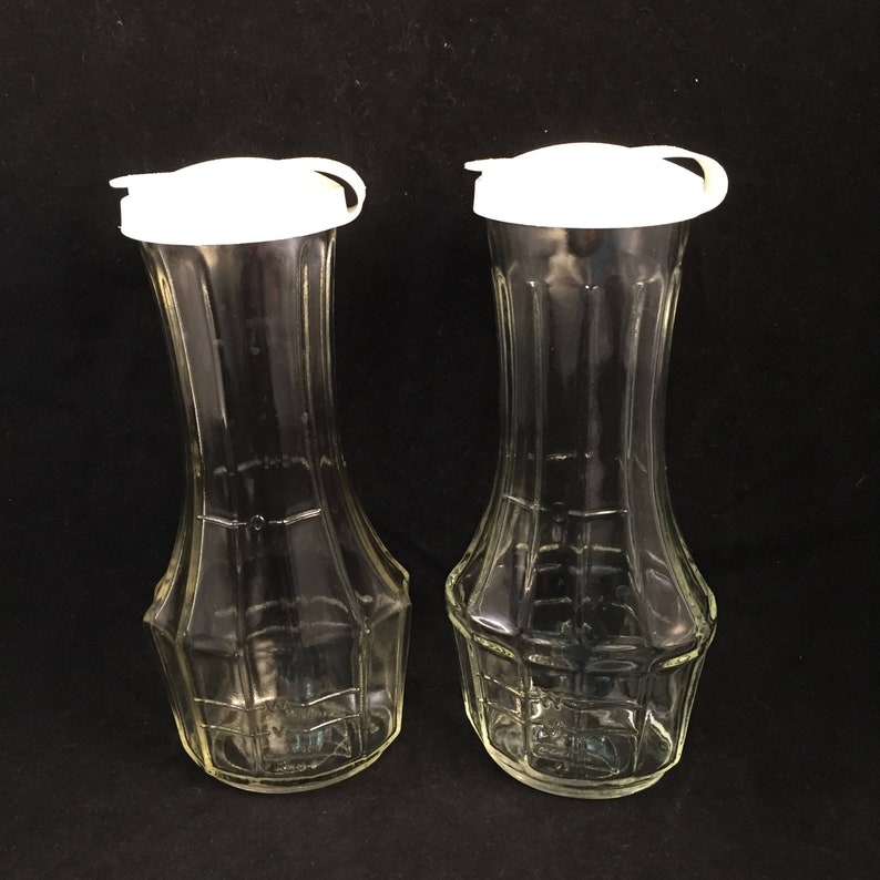 2 Good Season Salad Dressing Cruets/Bottles Glass Bottles Etsy