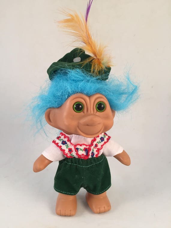 Vintage 1991 TNT Vintage Troll Doll 