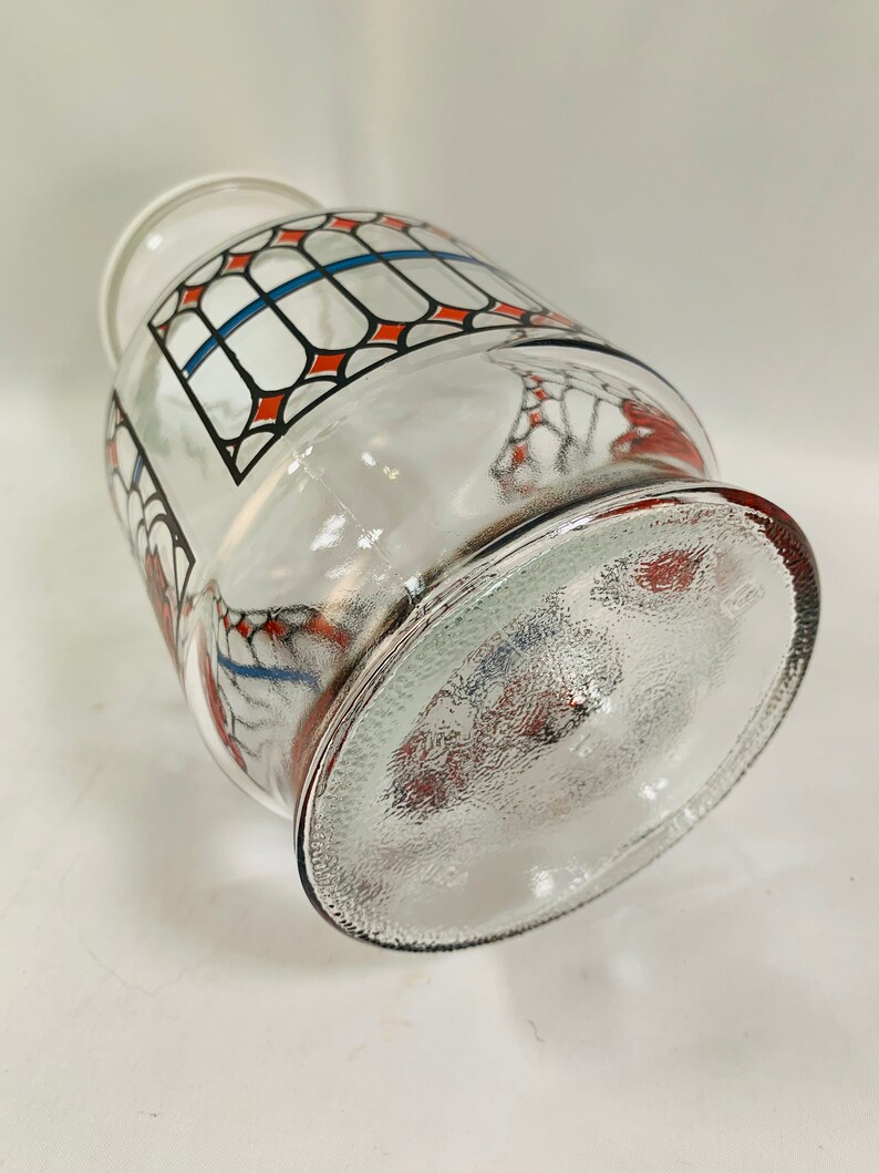 Bright Colors Throughout Pepsi-Cola Design on One Both Sides Classic Pepsi-Cola Juice PitcherCarafe Holds 2 Quarts