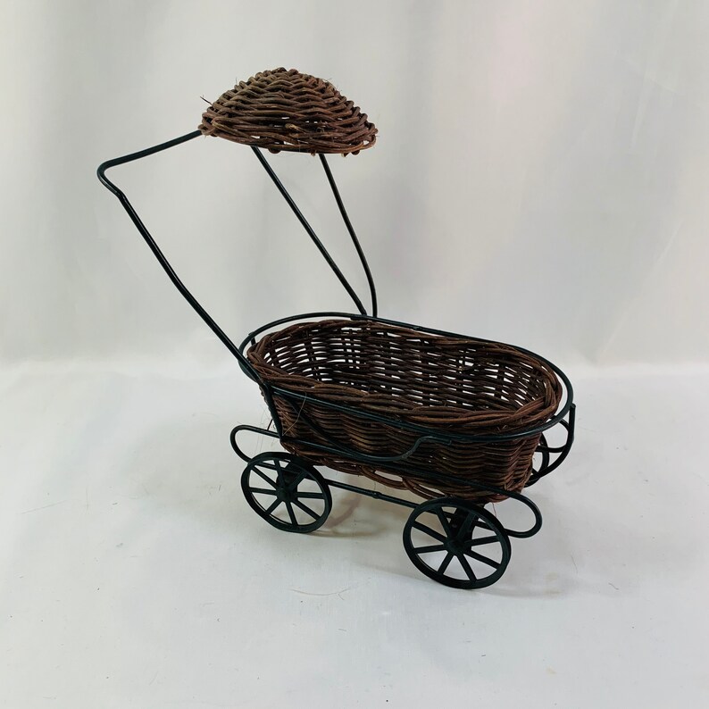 Unique Design With Adorable Umbrella Metal And Wicker Small Wicker Baby Unique Design With Adorable Umbrella Metal And Wicker Small Wicker Baby