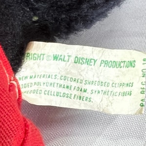 Vintage Knickerbocker Walt Disney Mickey Mouse Stuffed Animal/Doll, Very Rustic Old Mickey Mouse, Great Collectors Item, Not Sure of Age bild 6