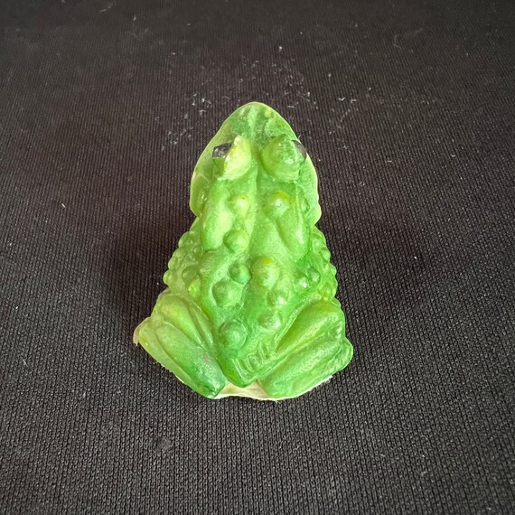 1986 Itty Bitty World Collection Ceramic Frog, Miniat… Gem