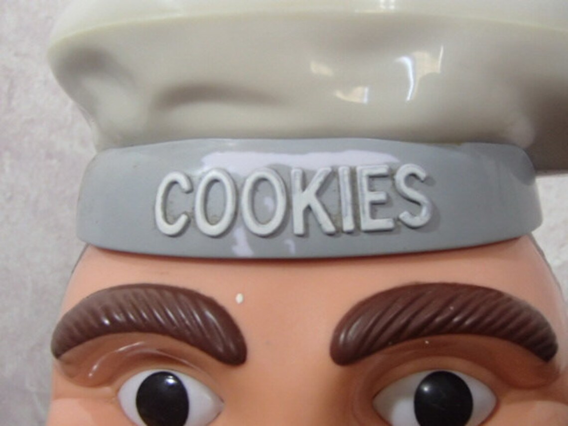 Unique Talking Chef Cookie Jar Keep Your Hands Away Etsy