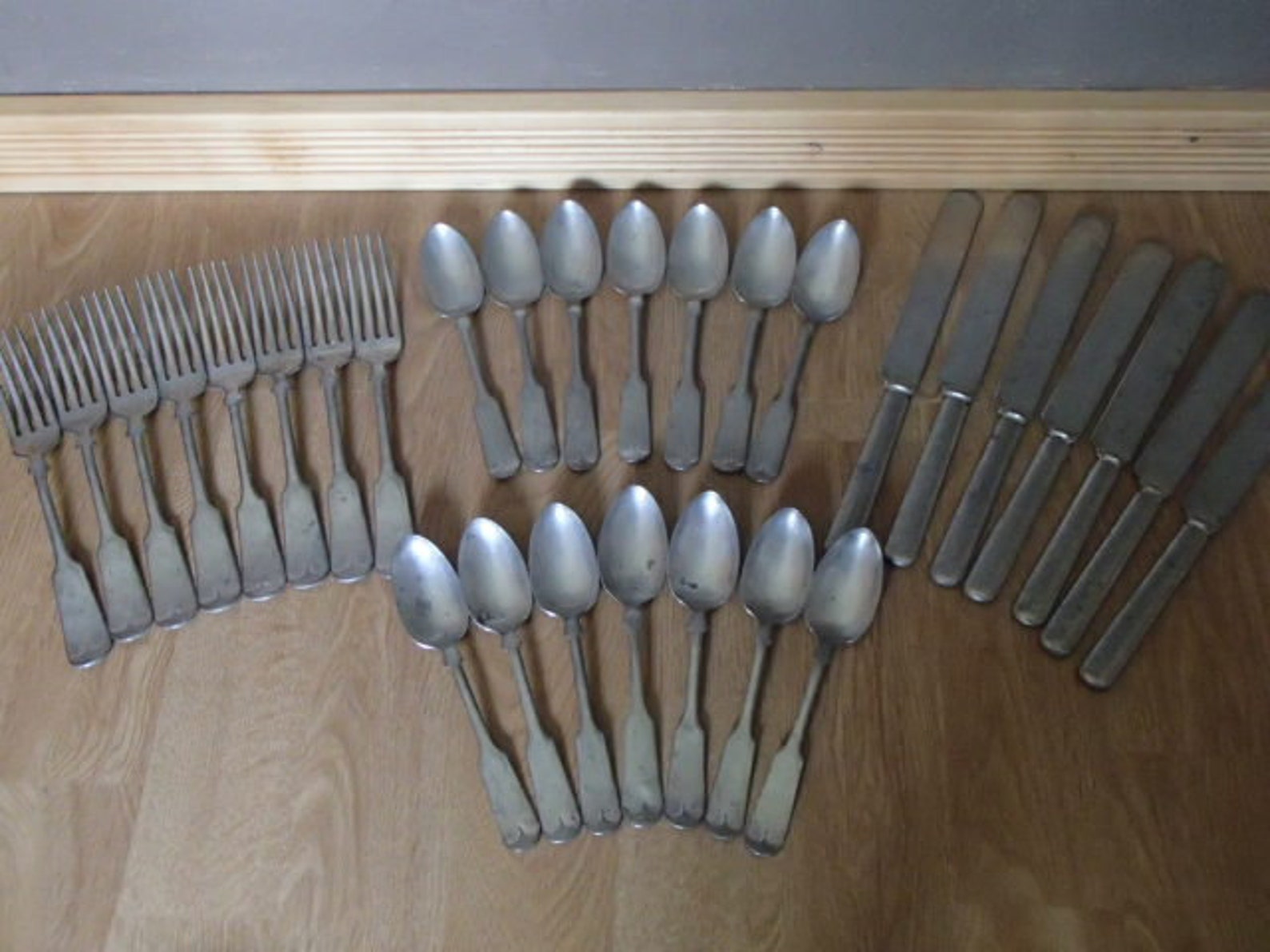 29 Pieces of Vintage Silverware 900 WBW Made in USA R. Etsy