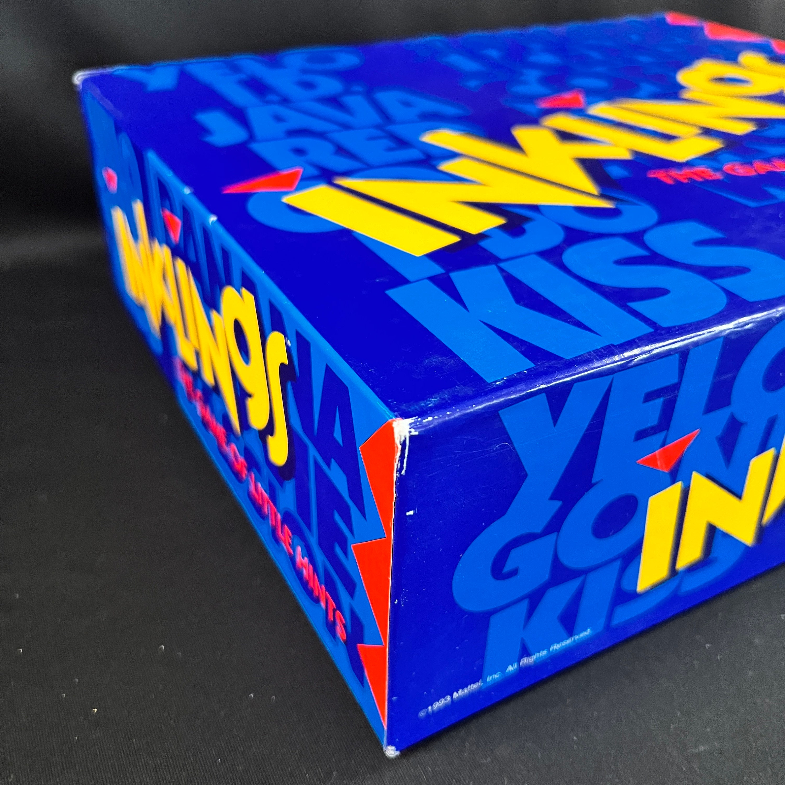Side Order Inklings 1993 Inklings Game, Complete With All Pieces Except Pens They Are Dried ...