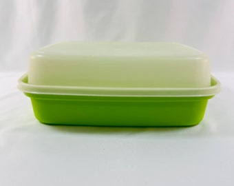 Tupperware Large Meat Marinade, Lime Green Tupperware Meat Tenderizer