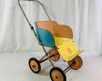 1960s baby stroller