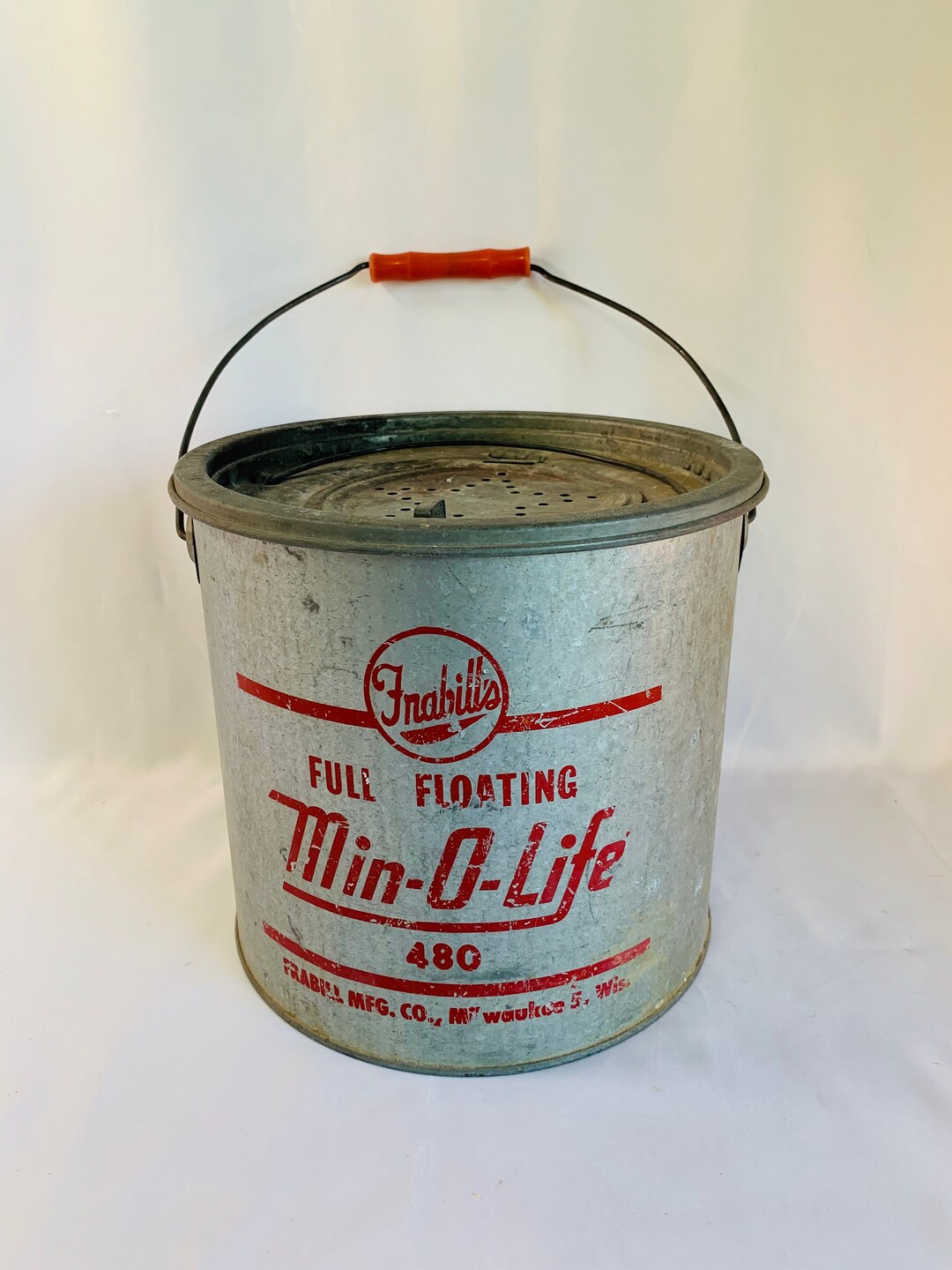 Vintage Frabills Full Floating Min-o-life Metal Bucket in - Etsy