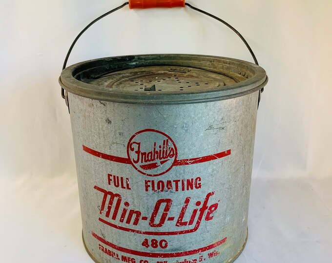 Vintage Frabills Full Floating Min-o-life Metal Bucket in - Etsy