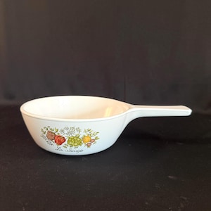 Spice of Life Corning Ware Saucepan, Retro 1970&#39;s Spice of Life P-81-B, Oven and Range Top Safe, Made in USA
