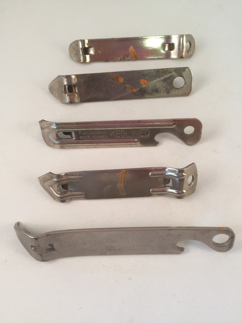 Lot of 5 Retro Bottle Openers Made in USA