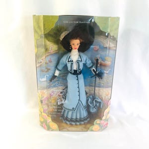 New Vintage 1997 Promenade in the Park Barbie, Original Box, Great Fashions of the 20th Century 1910&#39;s, Collector Edition First in a Series.