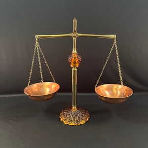 Scales of Justice Wax Seal with Red Wax Bars