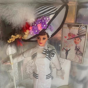Eliza Doolittle New Vintage 1995 Hollywood Legends Collection Barbie as Eliza Doolittle in My Fair Lady in Original Box, Never Out of Box