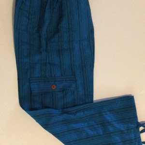 Ethnic, Boho, Cotton , Hippie Pants from Otavalo, Ecuador