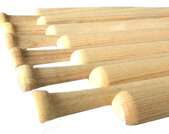 13 33 inch baseball bat halves to make American flag or headboard.