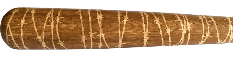 walking dead lucile replica with bottle opener and flask. image 5