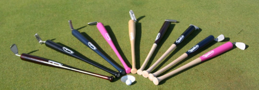 Wood Baseball Bat Golf Wedge Club Left Handed - Etsy
