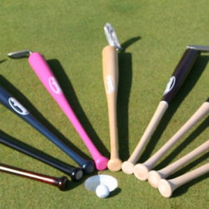 Wood baseball bat golf putter Right handed