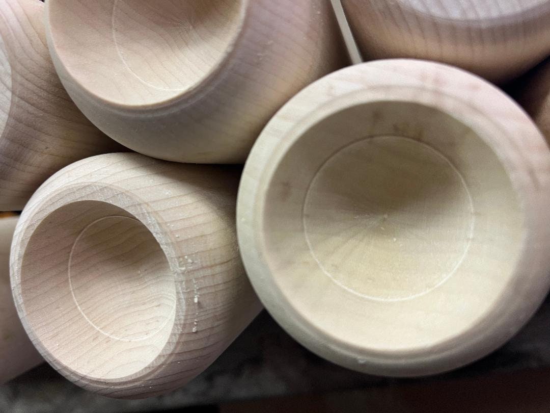 16 Battes De Baseball En Bois 32 Pouces – érable, Blemished, Neuves Avec Défauts
