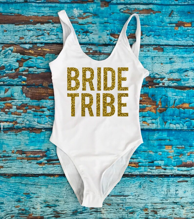 Bride Tribe Bathing Suits. Honeymoon Swimwear. Swimsuit. Etsy Australia