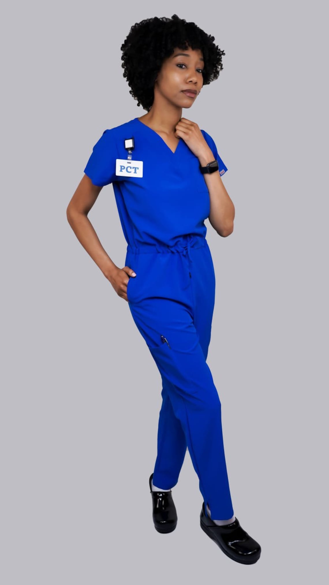 Jumpsuit scrub AKA workaholic Etsy