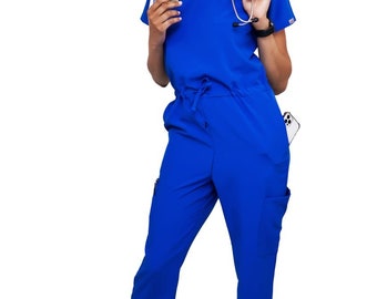 Royal Blue Jumpsuit - Etsy