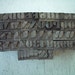 RC1 - AWESOME Chunky LETTERPRESS Lot - Almost all Inclusive