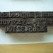 WE5 - CENTURY BOLD 36 pt - Nice Used Letterpress Lot