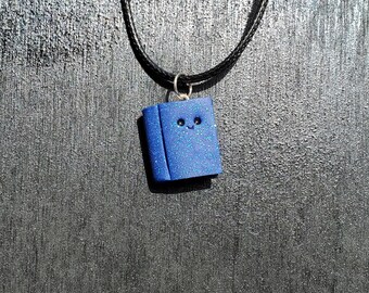 Polymer Clay Book Necklaces