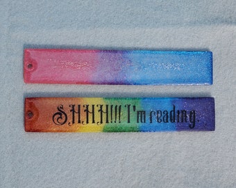 Resin LGBTQ+ Pride Bookmarks