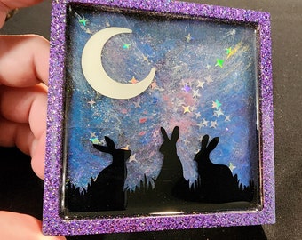Geeky Resin Coasters ~ Square