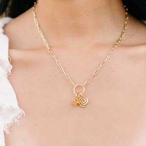 Gold Chain Necklaces, Gold Necklaces, Layering Necklace, Gift for the Minimalist, Customizable Charm Necklace, Build Your Own Charm Necklace