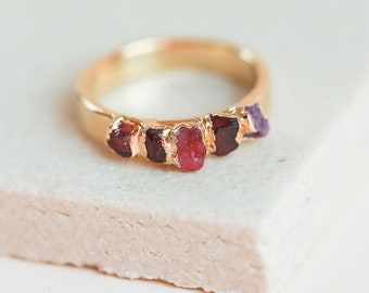 July Birthstone Ring - Etsy