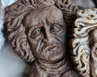 Edgar Allan Poe Silicone Cookie Mold