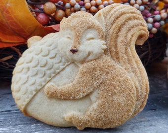 Squirrel Silicone Cookie Mold