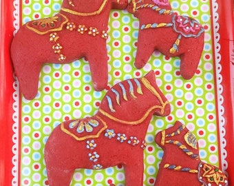 Dala Horse Silicone Cookie Mold