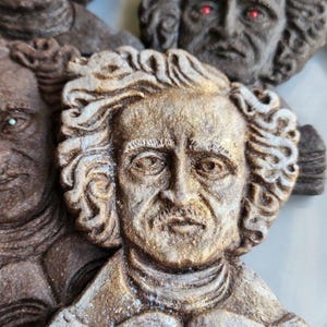 Molde de silicona para galletas de Edgar Allan Poe imagen 5