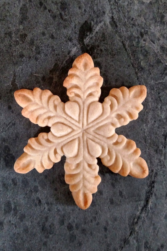 Snowflake Swirl Silicone Cookie Mold 