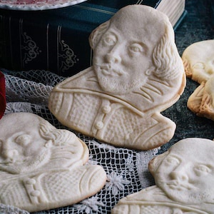 William Shakespeare Silicone Cookie Mold