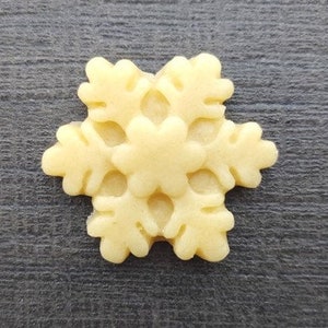 Mini Snowflake Silicone Cookie Mold