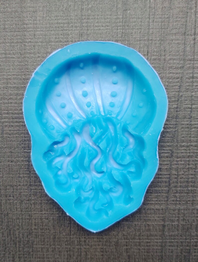 Jelly Fish Silicone Cookie Mold Etsy